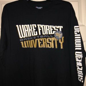 Champion Wake Forest Long-sleeve T-Shirt (Large)